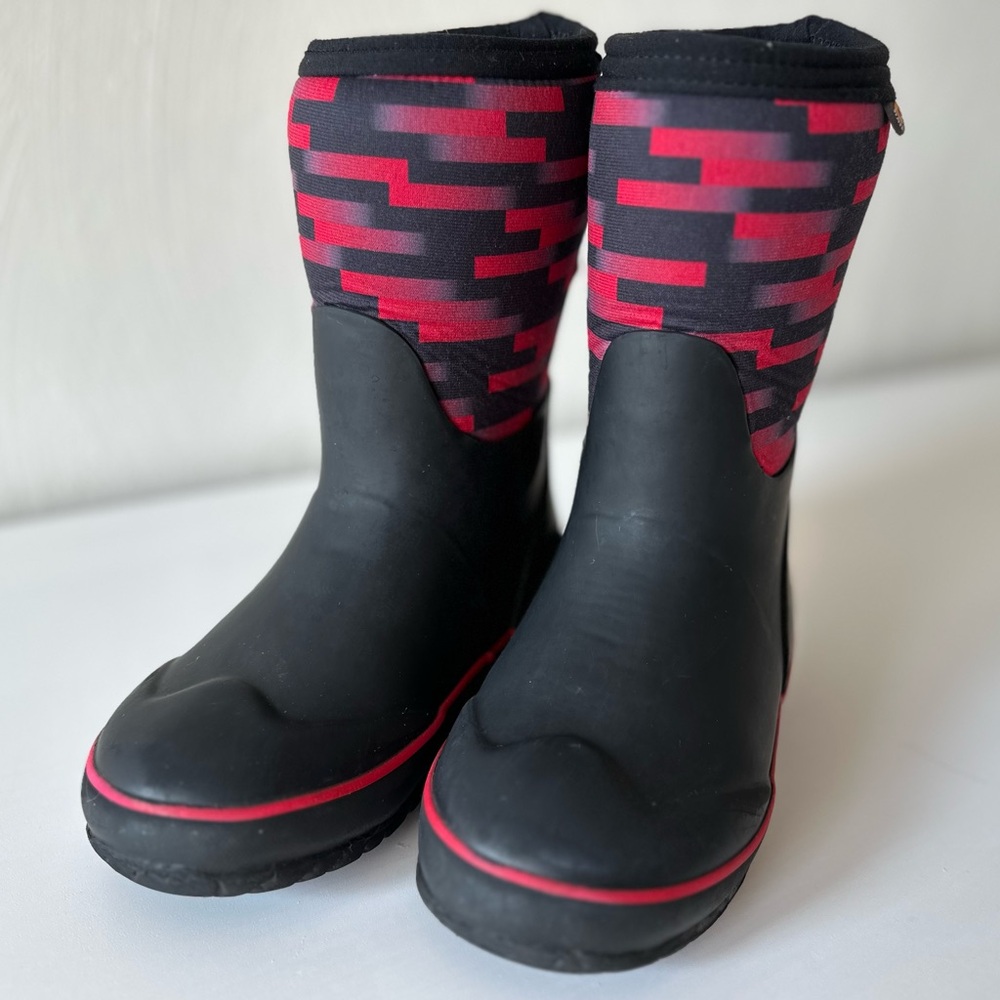 ❄️ BOGS Little Kids Fade St. Stomper Snow Boot  ❄️